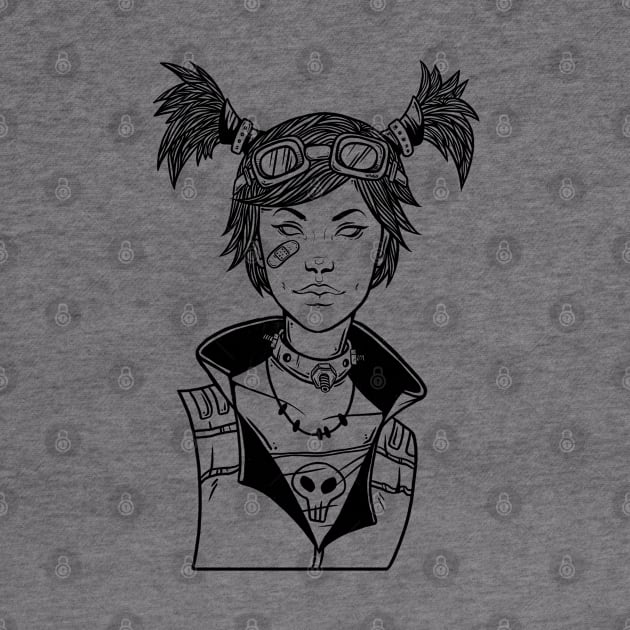 Gaige - The Mechromancer by witskill